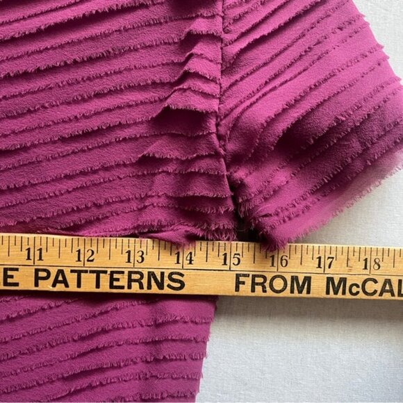 Burberry London short sleeve silk dress Sz 4 - Picture 7 of 9